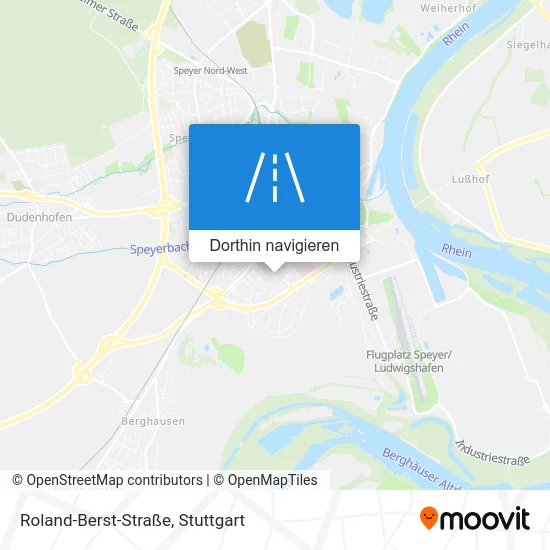 Roland-Berst-Straße Karte