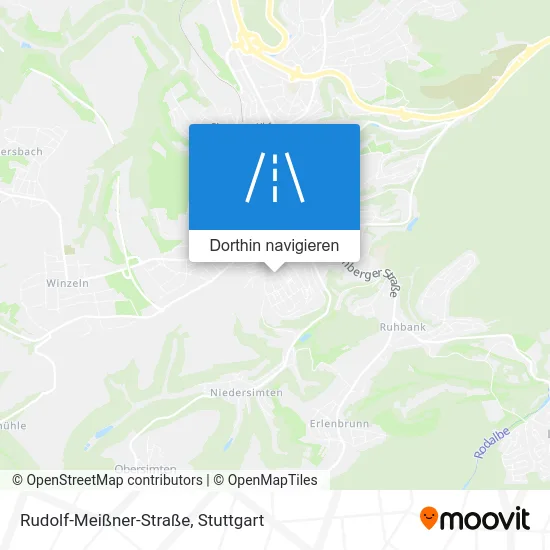 Rudolf-Meißner-Straße Karte