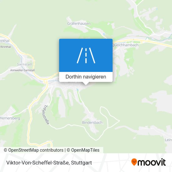 Viktor-Von-Scheffel-Straße Karte