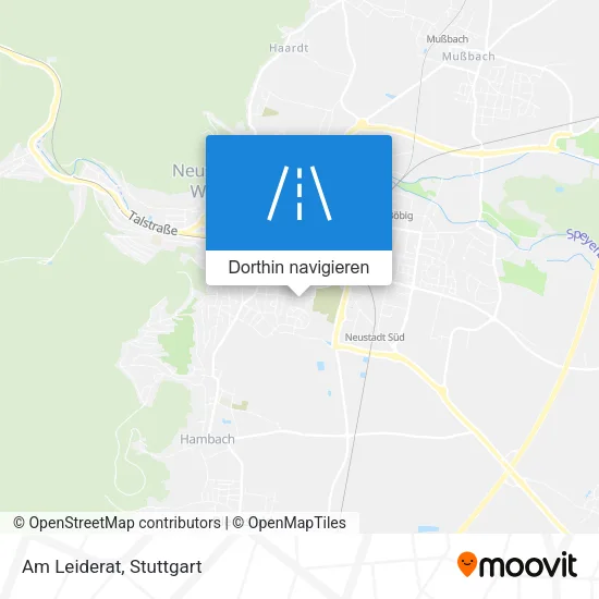 Am Leiderat Karte