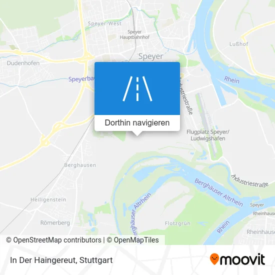 In Der Haingereut Karte