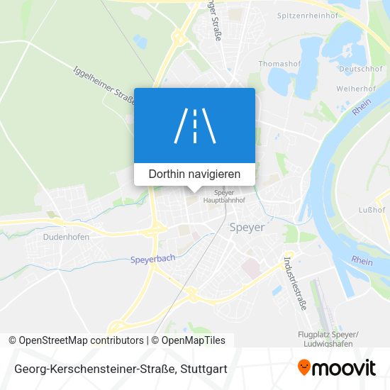 Georg-Kerschensteiner-Straße Karte