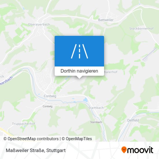 Maßweiler Straße Karte