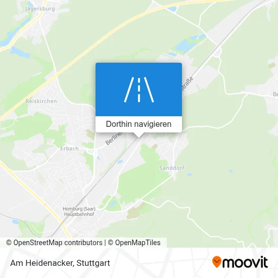 Am Heidenacker Karte