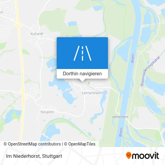 Im Niederhorst Karte