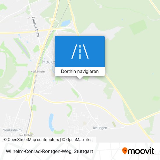 Wilhelm-Conrad-Röntgen-Weg Karte