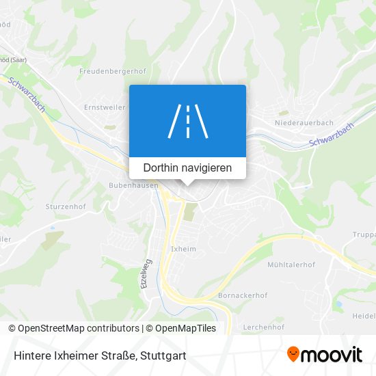 Hintere Ixheimer Straße Karte