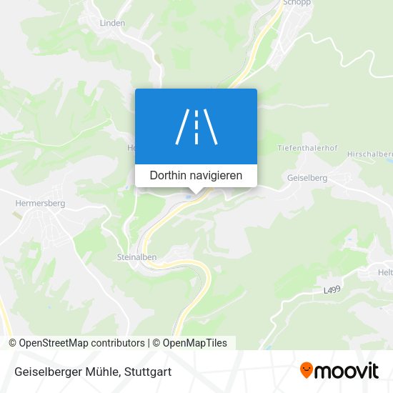 Geiselberger Mühle Karte
