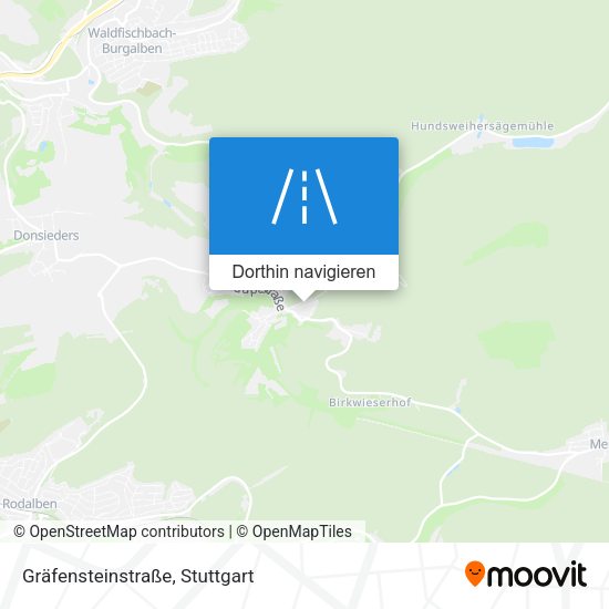 Gräfensteinstraße Karte