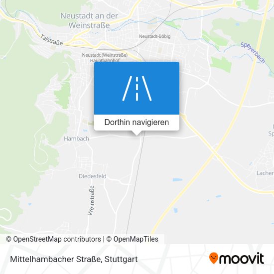 Mittelhambacher Straße Karte