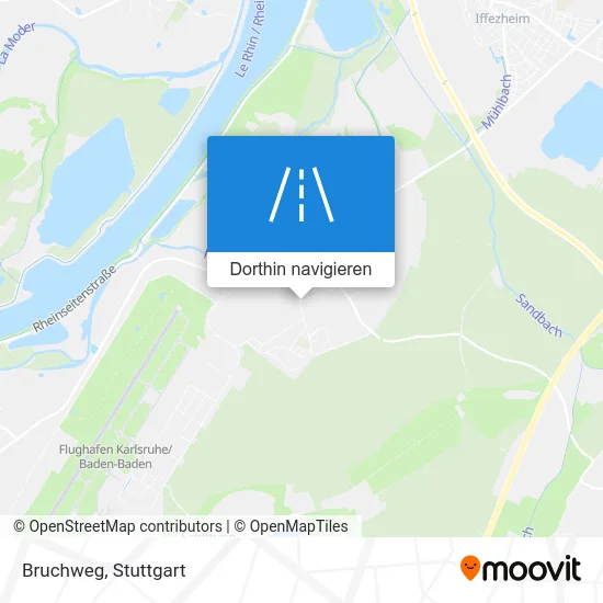Bruchweg Karte