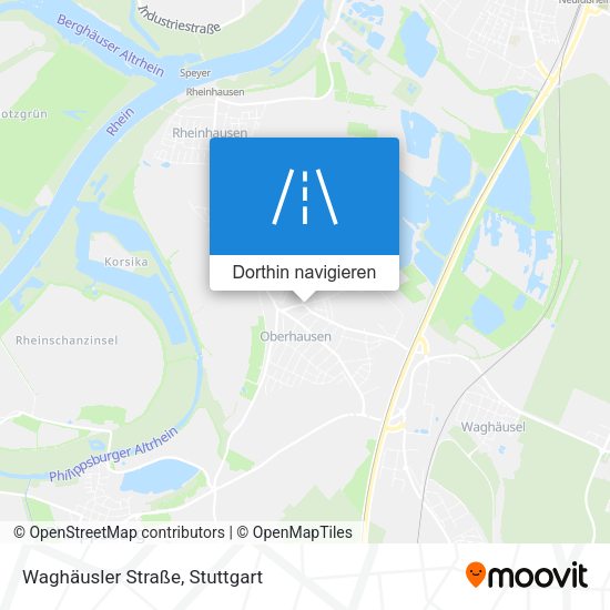 Waghäusler Straße Karte