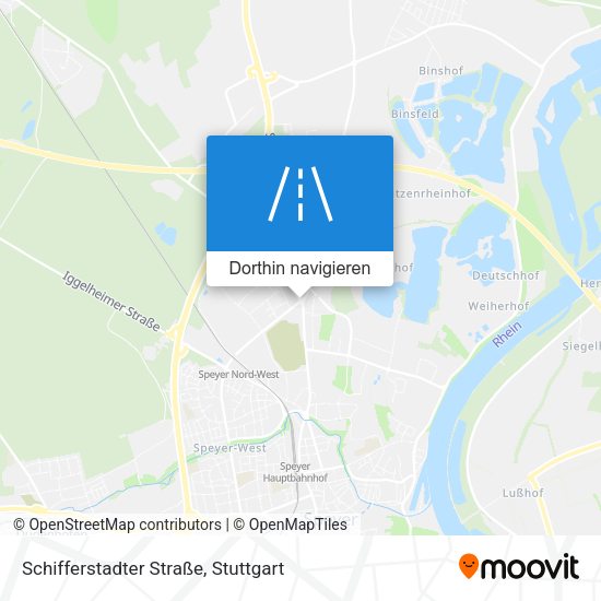 Schifferstadter Straße Karte