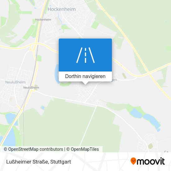 Lußheimer Straße Karte