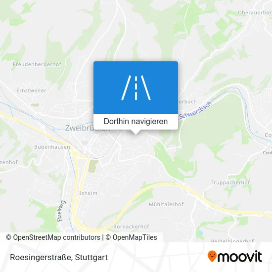 Roesingerstraße Karte