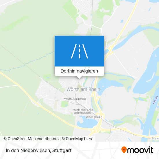 In den Niederwiesen Karte