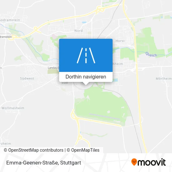 Emma-Geenen-Straße Karte
