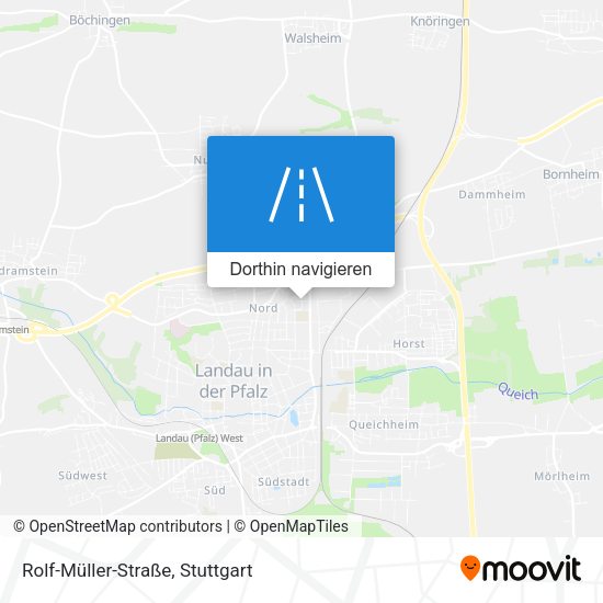 Rolf-Müller-Straße Karte