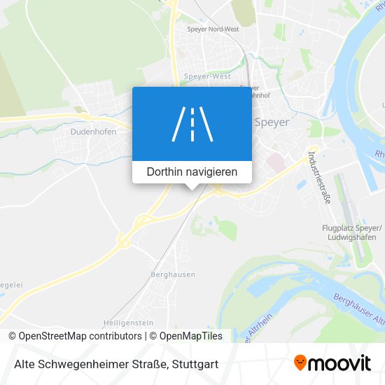 Alte Schwegenheimer Straße Karte