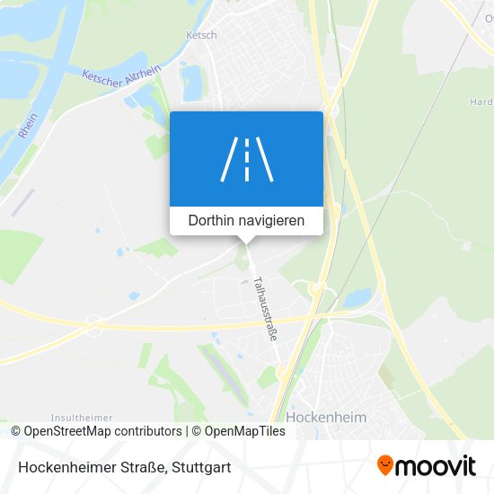 Hockenheimer Straße Karte