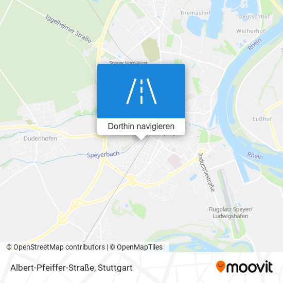 Albert-Pfeiffer-Straße Karte