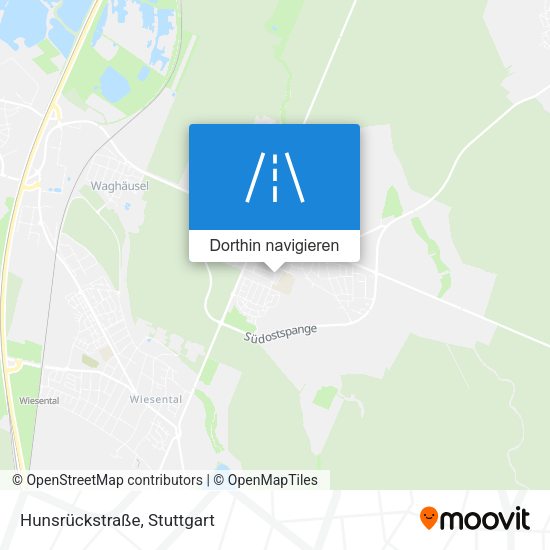 Hunsrückstraße Karte