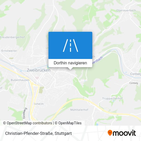 Christian-Pfender-Straße Karte
