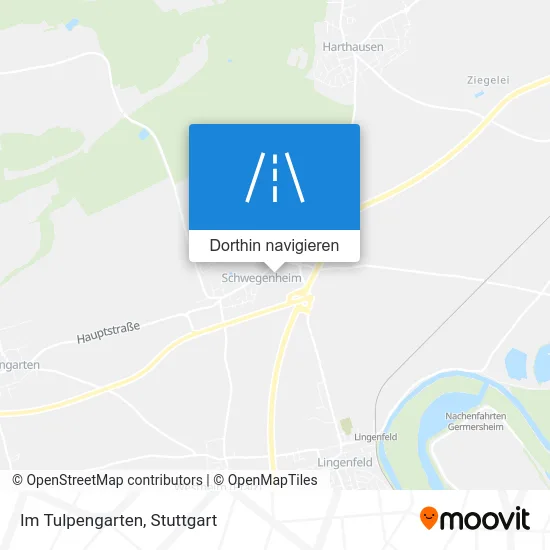 Im Tulpengarten Karte