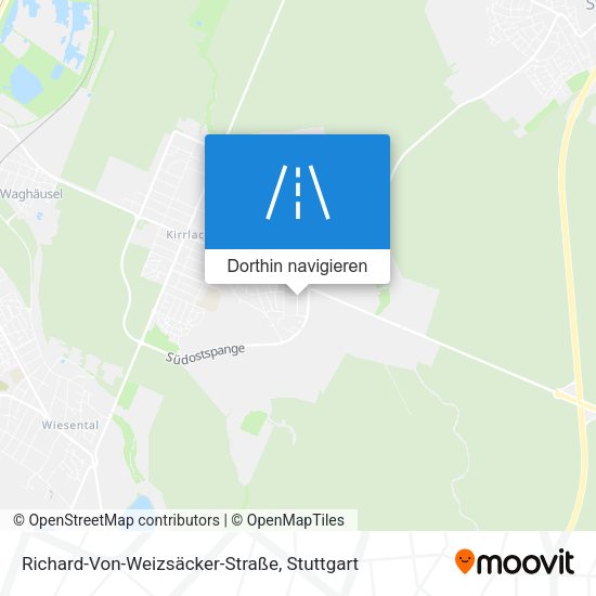 Richard-Von-Weizsäcker-Straße Karte