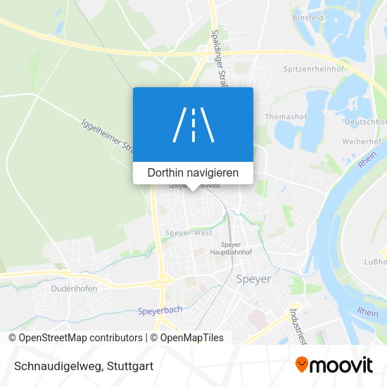 Schnaudigelweg Karte