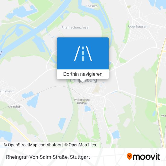 Rheingraf-Von-Salm-Straße Karte
