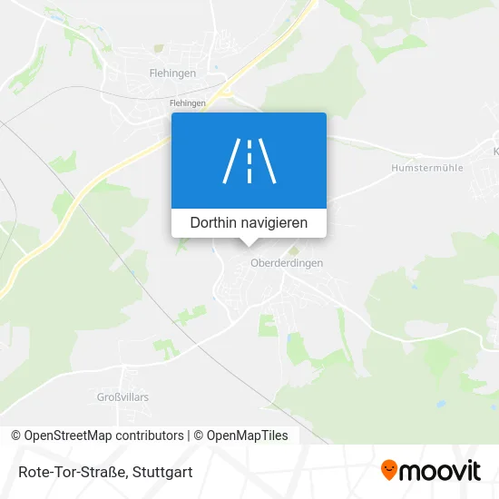 Rote-Tor-Straße Karte