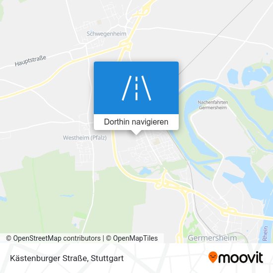 Kästenburger Straße Karte