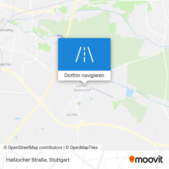 Haßlocher Straße Karte