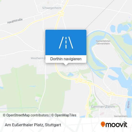 Am Eußerthaler Platz Karte