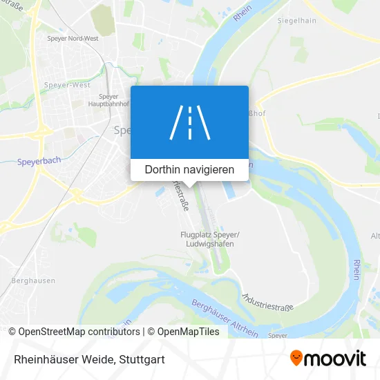 Rheinhäuser Weide Karte