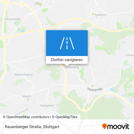 Rauenberger Straße Karte