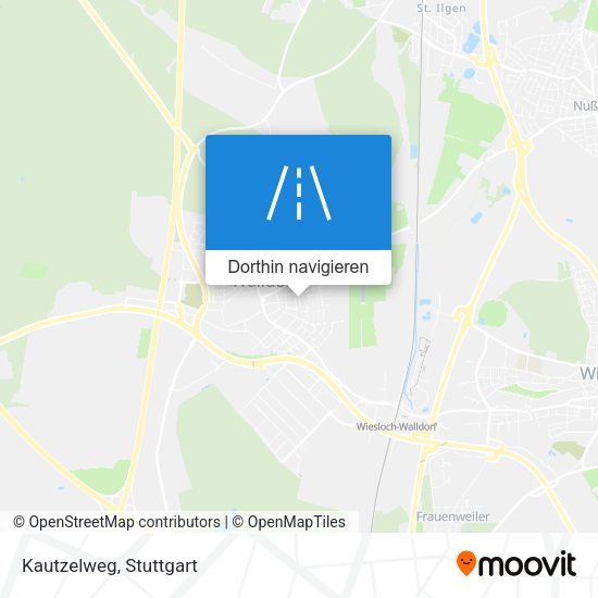 Kautzelweg Karte