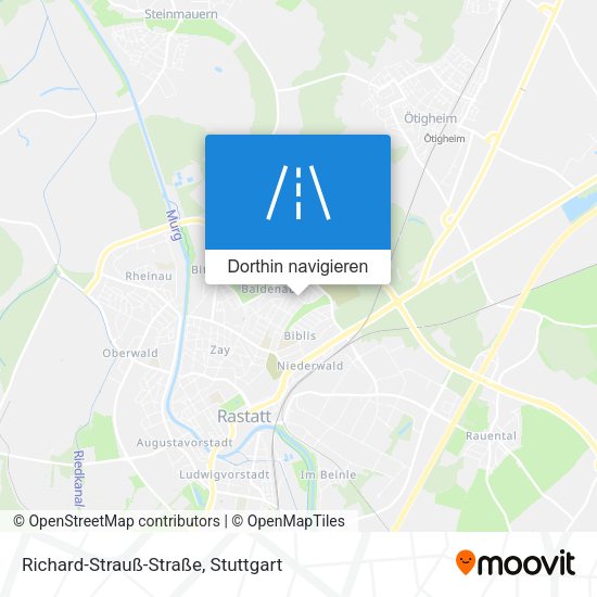 Richard-Strauß-Straße Karte