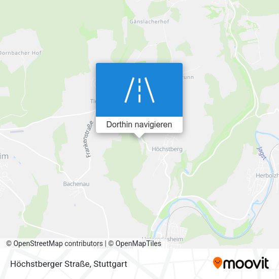 Höchstberger Straße Karte