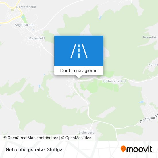 Götzenbergstraße Karte