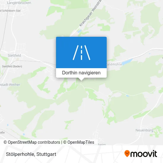 Stölperhohle Karte