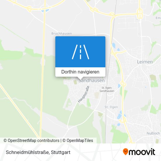 Schneidmühlstraße Karte