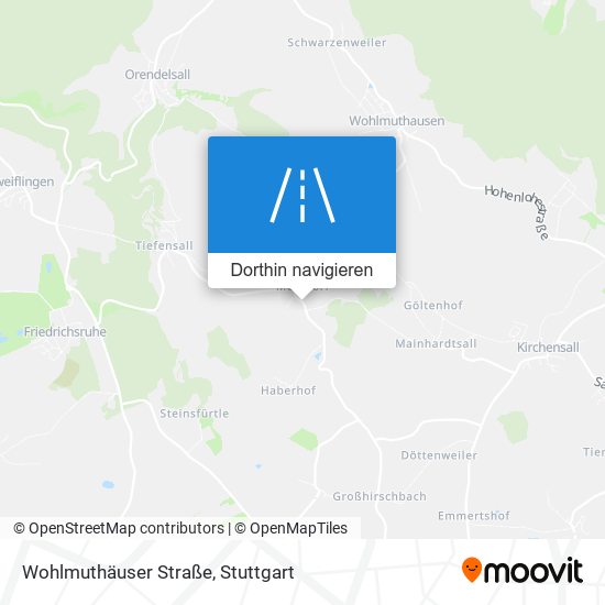 Wohlmuthäuser Straße Karte
