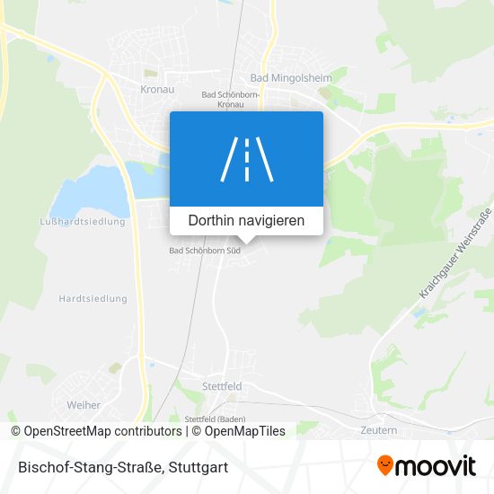 Bischof-Stang-Straße Karte