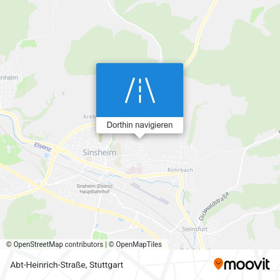 Abt-Heinrich-Straße Karte