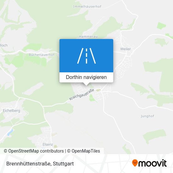 Brennhüttenstraße Karte