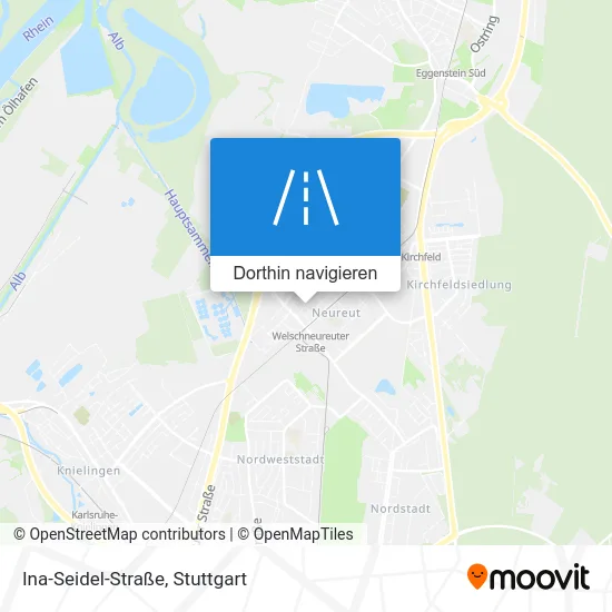 Ina-Seidel-Straße Karte