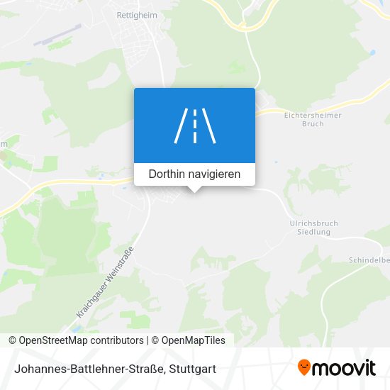 Johannes-Battlehner-Straße Karte