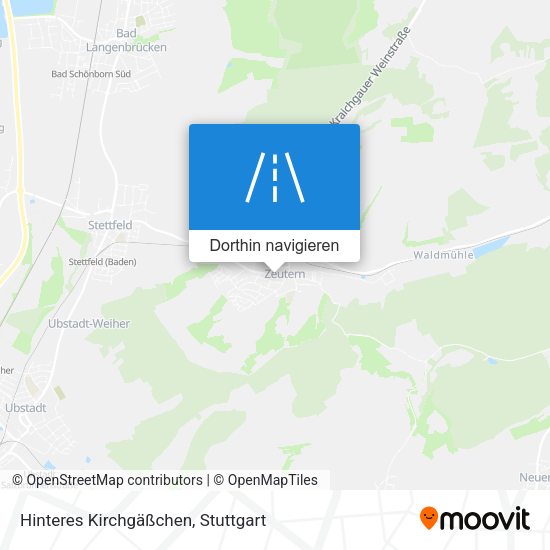 Hinteres Kirchgäßchen Karte